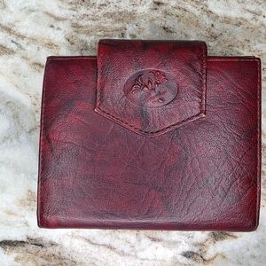 Buxton Heiress Cardex Wallet Burgundy Leather